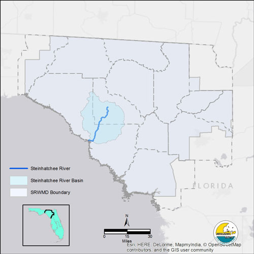 Steinhatchee Map