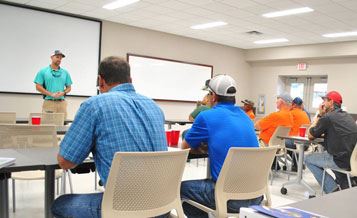 District Staff Presenting On Water Conservation